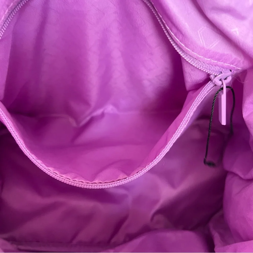 Vera Bradley Mimosa Medallion Purple Floral Essential Compact Backpack